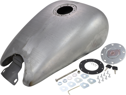 DRAG SPECIALTIES Single Locking Aero Cap Gas Tank - 2" Extended 011737-BX46