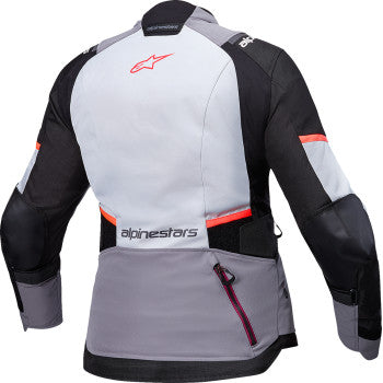 ALPINESTARS Stella Andes v4 Drystar® Jacket - Dark Gray/Ice Gray/Black/Coral - 2XL 3210126-9276-2X