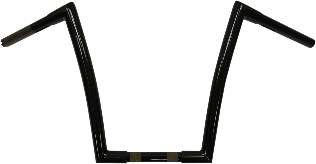 TODD'S CYCLE Handlebar - Strip - 1-1/4" - 14" Rise - Black 0601-2551