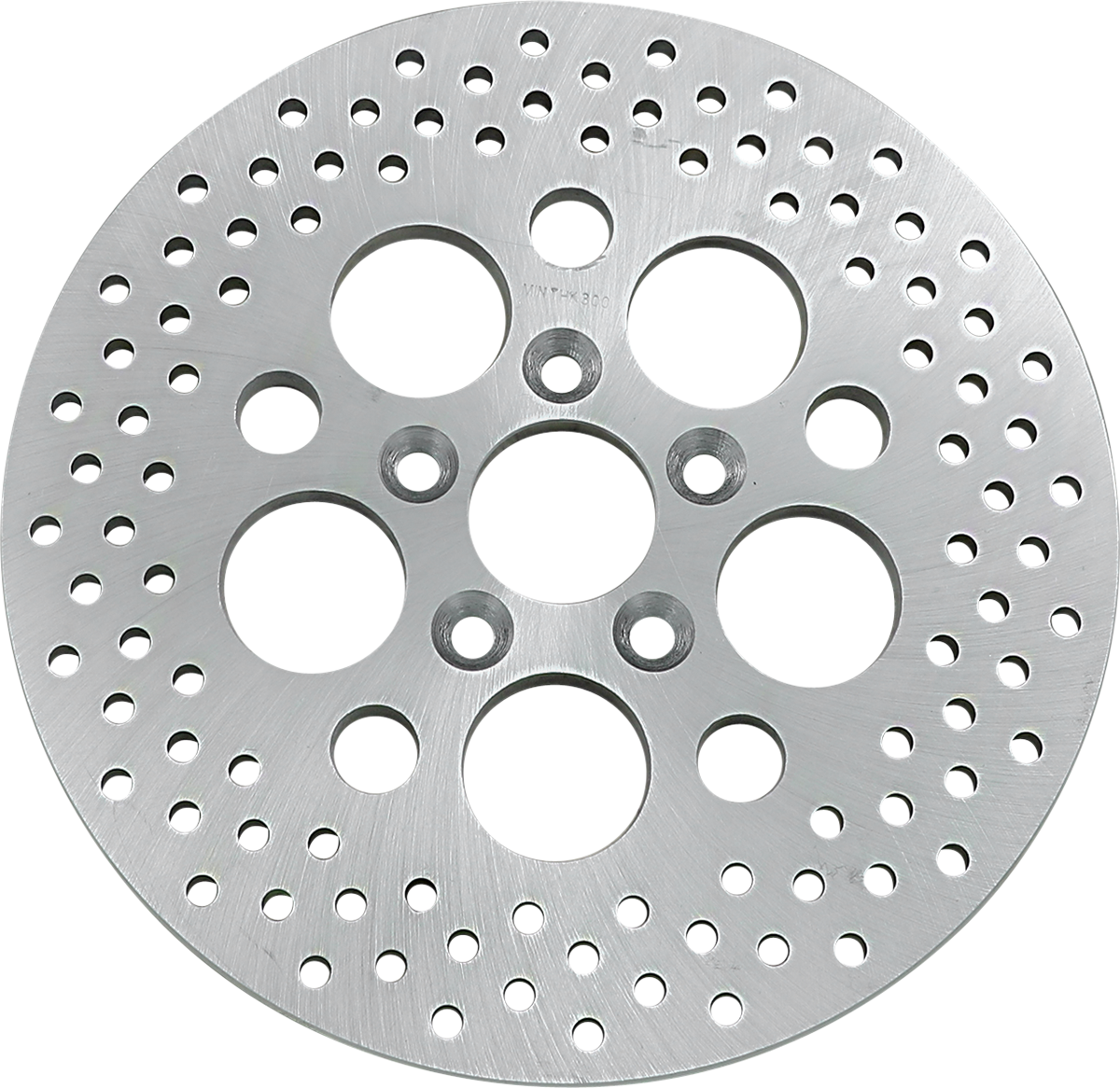 DRAG SPECIALTIES Drilled Brake Rotor - Rear - 11.875" - Touring 06-0177A