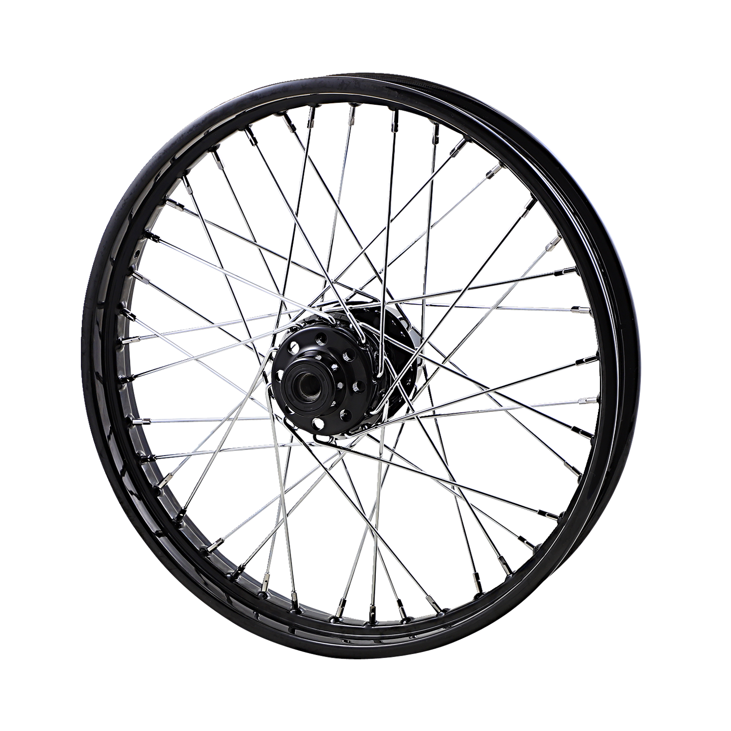 DRAG SPECIALTIES Front Wheel - Single Disc/No ABS - Black - 21"x2.15" - '99 FXDWG 64439B