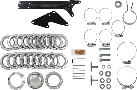SUPERTRAPP Supermeg Exhaust - Chrome 828-71454