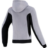 ALPINESTARS Stella Chrome Super Airflow Hoodie - Mid Gray/Black/Pink - 2XL 4210126-9299-2XL
