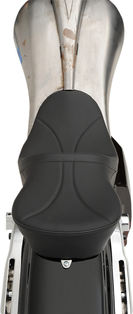 DRAG SPECIALTIES Low Touring Seat - Mild Stitched - Razorback Tanks - FL '10-'22 0801-1075