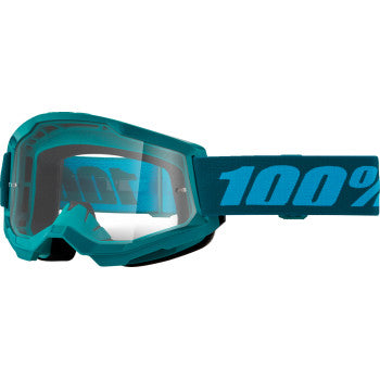 100% Strata 2 Goggle - Stone - Clear 50027-00023