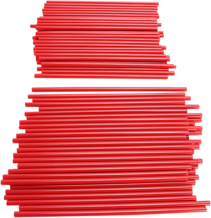 EMGO Spoke Covers - Red - 80 Pack 16-26098