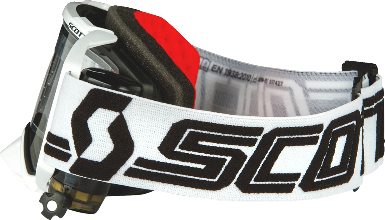 SCOTT Prospect Super WFS Goggles - White/Black - Clear Works 278595-1035113