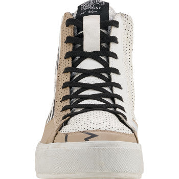 ALPINESTARS Stella Stated Flair Shoes - Warm Gray/White - US 8.5 2541426-9322-85
