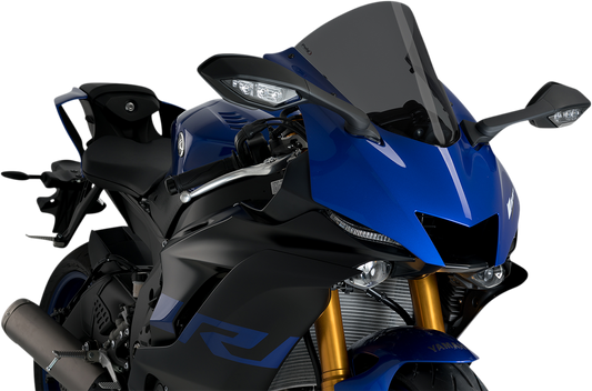 PUIG HI-TECH PARTS Race Windscreen - Dark Smoke - YZF-R6 3633F