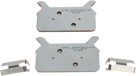 DRAG SPECIALTIES Sintered Brake Pads - Touring WRNG CALLOUT /WRNG PHOTO HDP904