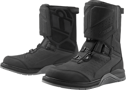 ICON Alcan Waterproof Boots - Black - Size 14 3403-1243