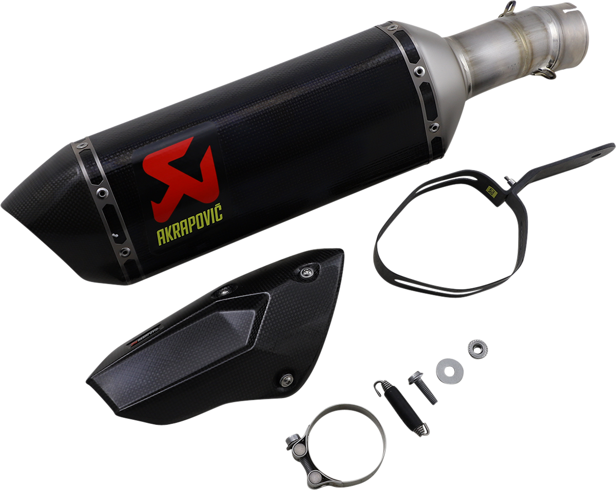 AKRAPOVIC Muffler - Carbon Fiber 	S 1000 XR  2020-2024 S-B10SO13-HZC 1811-4018