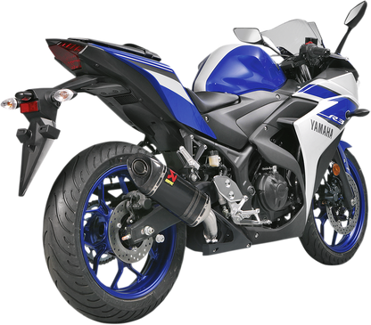 AKRAPOVIC Silenciador de línea deslizante de fibra de carbono Fibra de carbono YZF-R3 2015-2016 S-Y2SO12-HAPC 1811-2914 