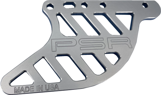 POWERSTANDS RACING Rear Disc Guard - Gunmetal 00-04100-29