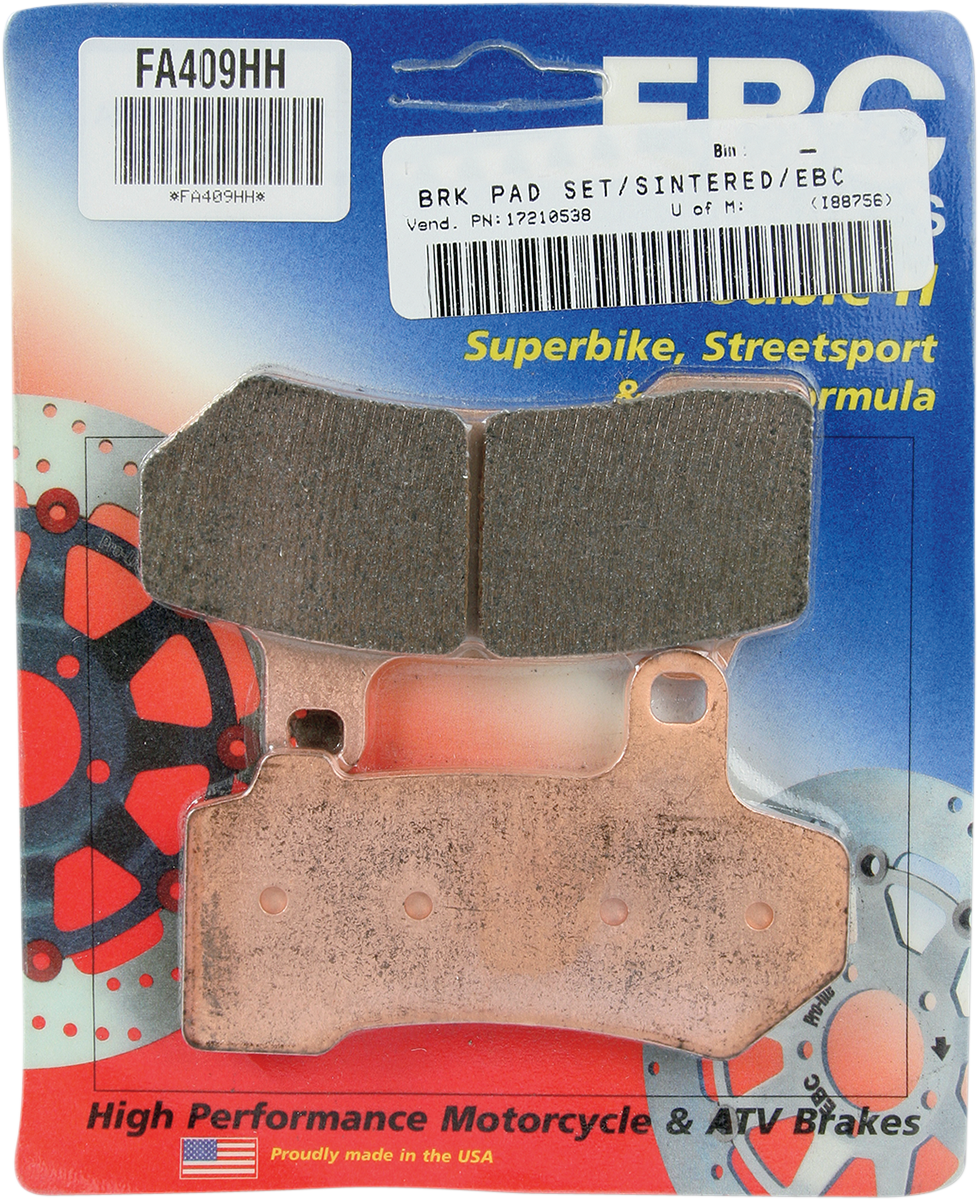 EBC HH Brake Pads - FA409HH FA409HH