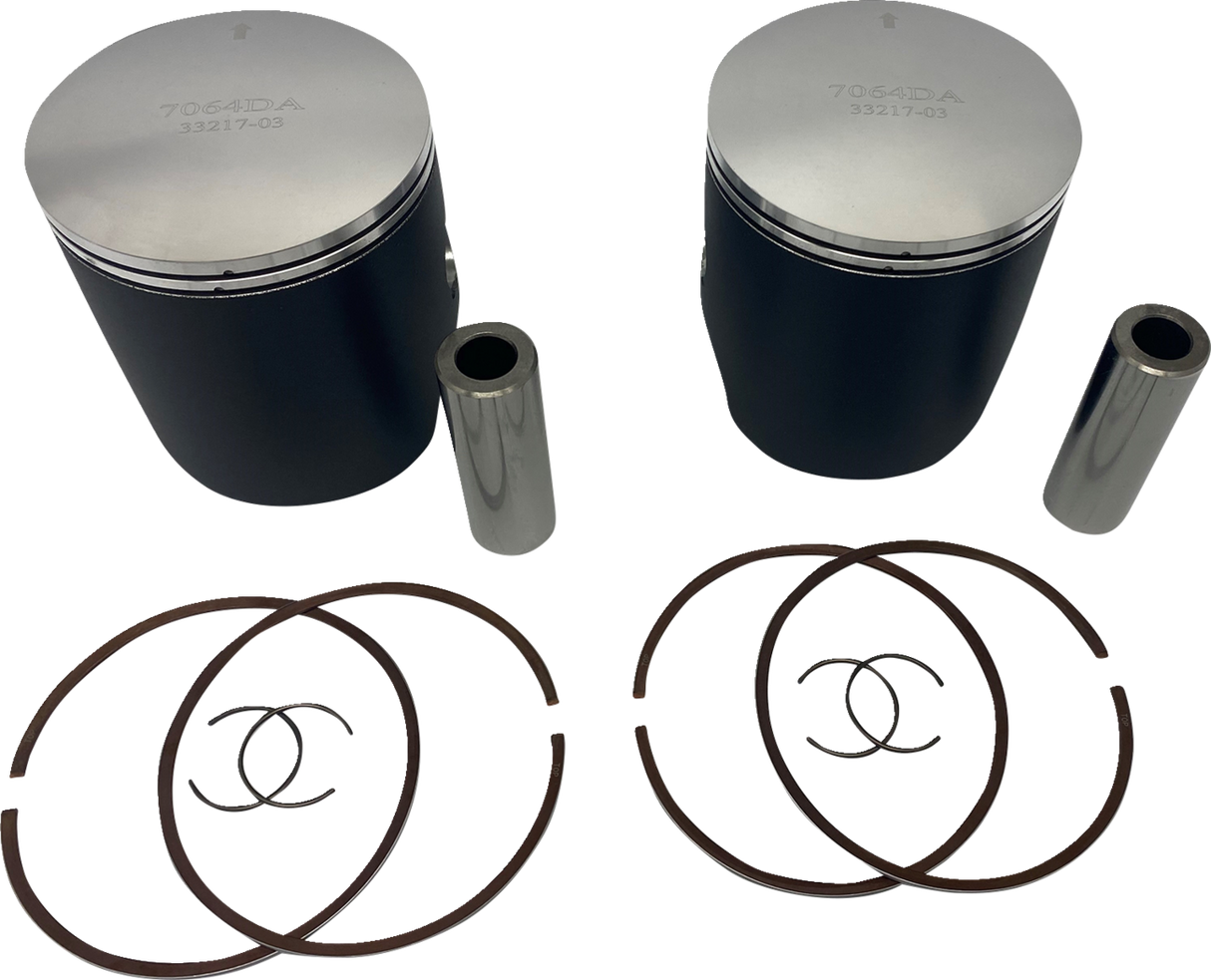 WOSSNER Piston Kit - Ski-Doo - Standard K7064DA-2