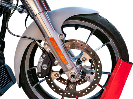 PAUL YAFFE BAGGER NATION Cafe Front Fender - 21" - Satin Adaptors PYO:CAFE-21-14L-S-C