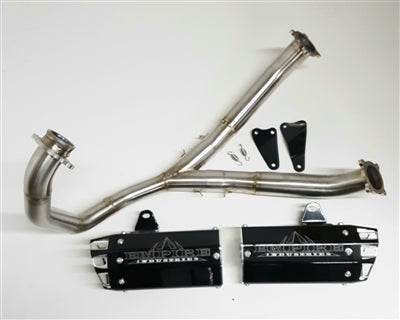 Empire industries suzuki drz 400 full dual exhaust system