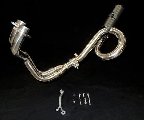 Vandemon  Yamaha MT07 FZ07 XSR700 Titanium Exhaust System 2025-2026 YAMAMT07EXHTITANB VA-173