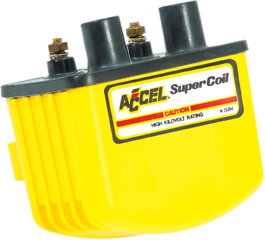 ACCEL Single-Fire Super Coil - Harley Davidson - Yellow 140408