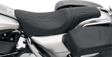 DRAG SPECIALTIES Predator Seat - Flame Stitched - FLT/HR 0801-0213