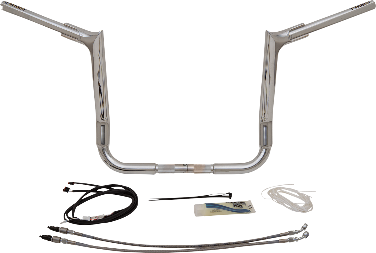 FAT BAGGERS INC. Handlebar Kit - Pointed Top - 14" - Chrome 809214