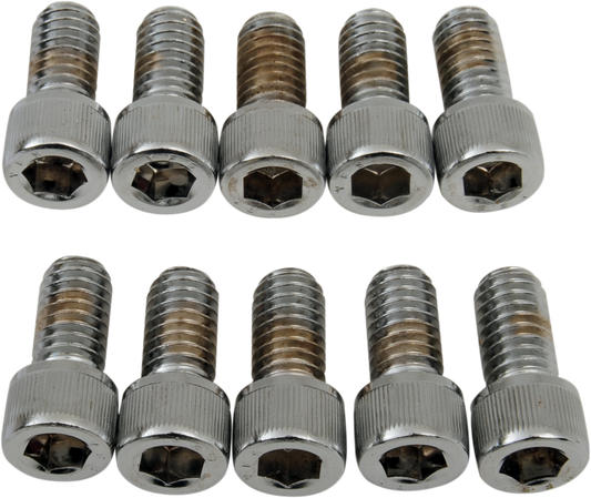 DRAG SPECIALTIES Bolts - Socket-Head - Knurled - 5/16-18 x 5/8" MPB214