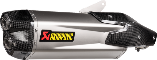 Silenciador de línea deslizante AKRAPOVIC - Titanio Ninja H2 SX SE+ 2021-2023 S-K10SO30-HGIT 1811-4315 