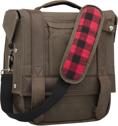 BURLY BRAND Detachable Saddlebag - Dark Oak B15-1000D