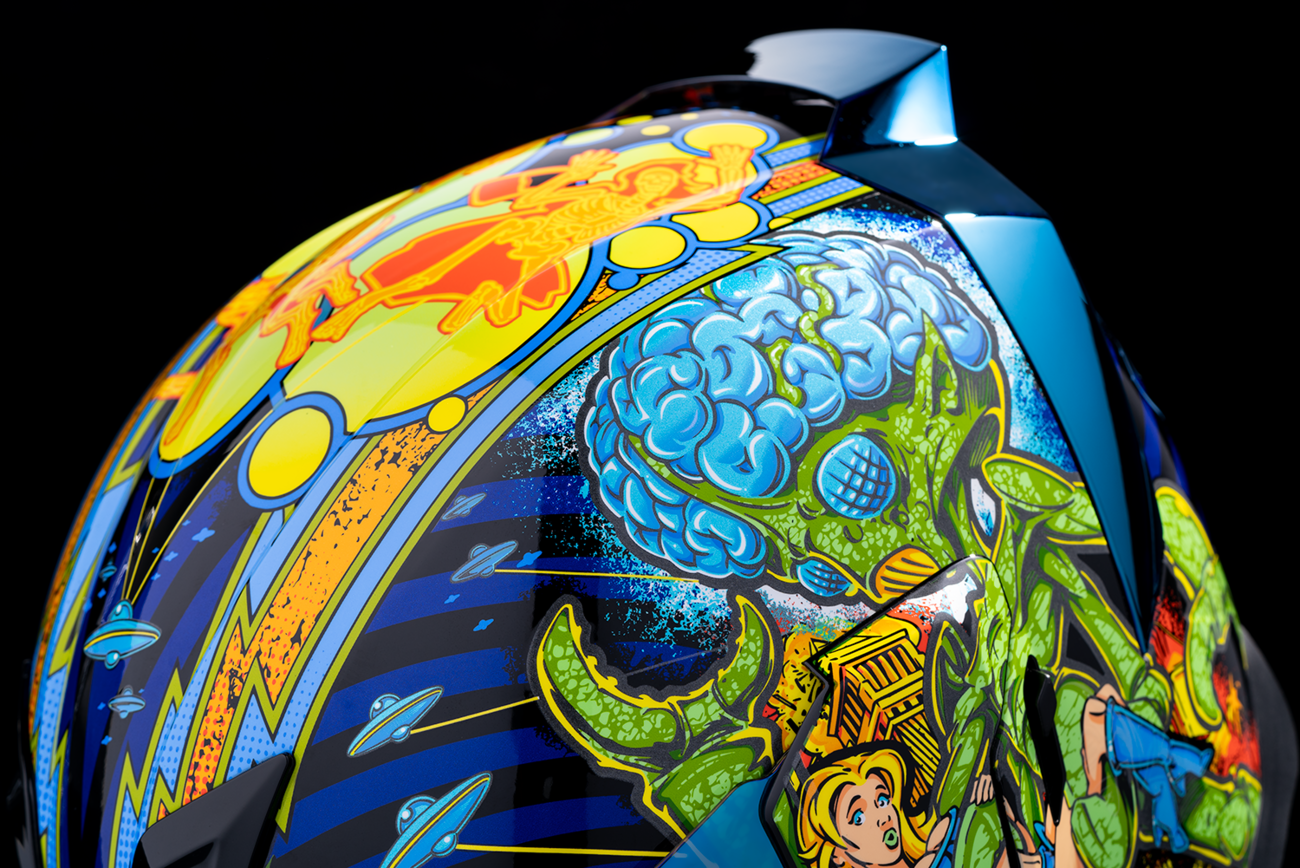 ICON Airflite™ Helmet - Bugoid Blitz - Blue - 2XL 0101-15551
