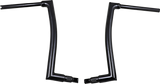 FAT BAGGERS INC. Handlebar - Flat Top - 16" - Black 606016-B