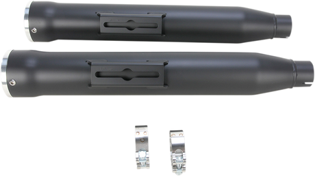 COBRA 3" RPT Mufflers for '95-'17 FXD - Black 6055B