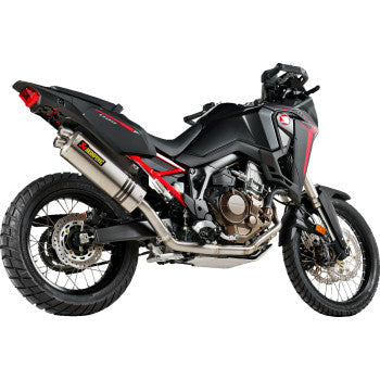 AKRAPOVIC Racing Line Exhaust System - Titanium - CRF1100L Africa Twin DCT  2020-2022 / 2024-2025 S-H11R3-WT