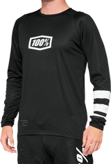 100% R-Core Jersey - Long-Sleeve - Black - Small 41104-001-10