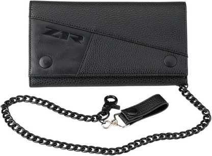 Z1R Z1R Leather Wallet - Black - Long 3070-1119