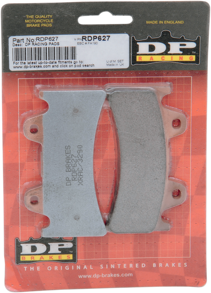 DP BRAKES RDP Racing Brake Pads RDP627