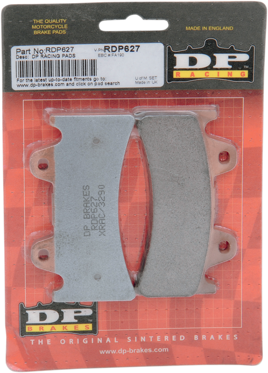 DP BRAKES RDP Racing Brake Pads RDP627