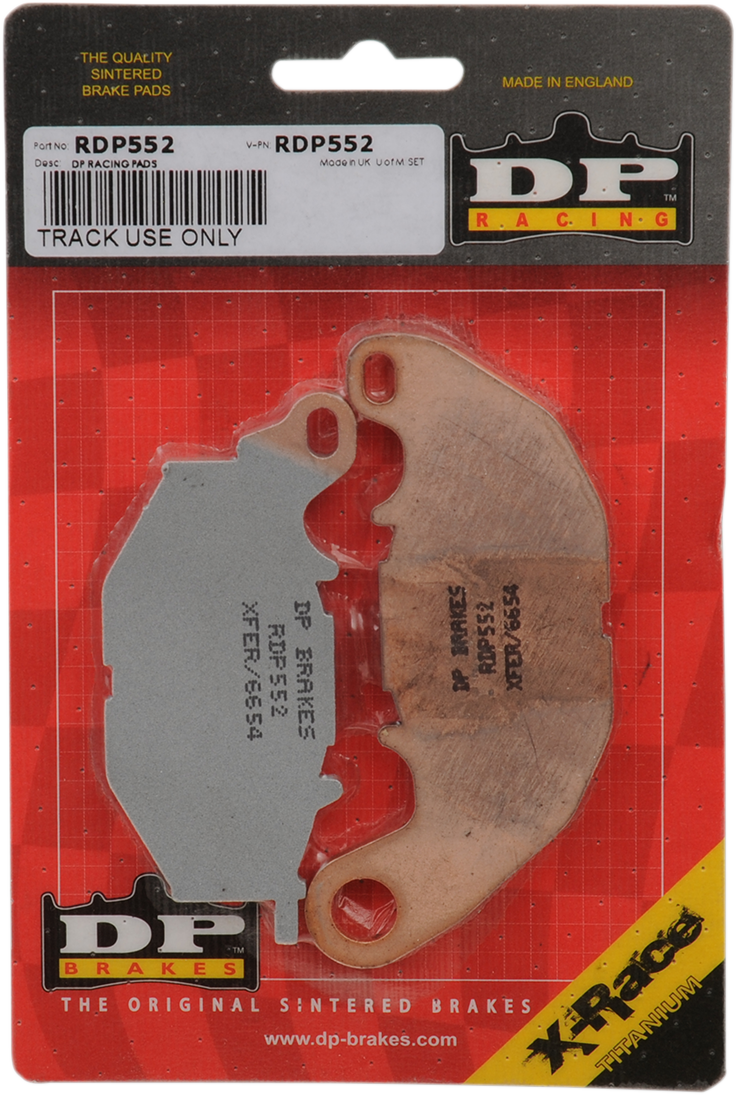 DP BRAKES RDP Racing Brake Pads - YZF-R3 RDP552