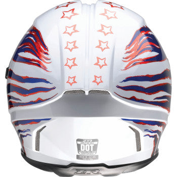 Z1R Jackal Helmet - Patriot - Red/White/Blue - Large 0101-15415