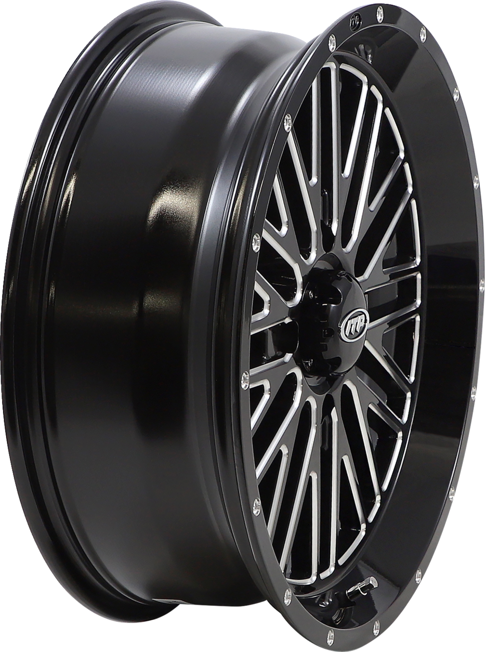 ITP Wheel - Momentum - Front/Rear - Black/Milled - 18x6.5 - 4/137 - 4+2.5 (+10 mm) 1822742731B