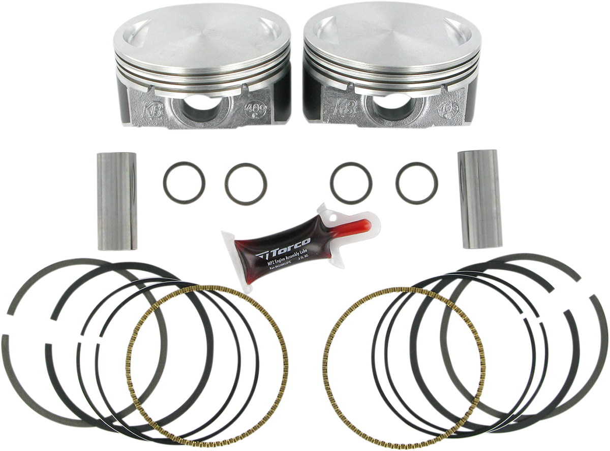 KB PERFORMANCE Piston Kit - Twin Cam KB409C.005