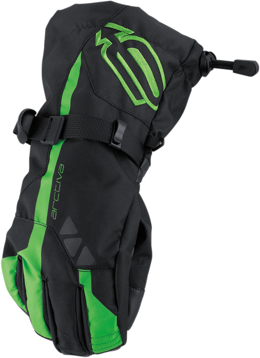 ARCTIVA Pivot Gloves - Black/Green - Small 3340-1339