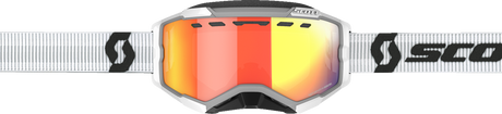 SCOTT Fury Snow Goggles - Light Sensitive - White - Red Chrome 278604-0002341