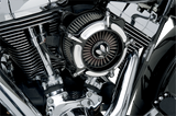 RSD Turbine Air Cleaner - Contrast Cut - Throttle By Wire 0206-2038-BM