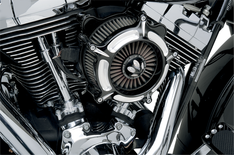 RSD Turbine Air Cleaner - Contrast Cut - Throttle By Wire 0206-2038-BM