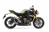LEOVINCE - LV-10 Black Edition Slip-On Muffler - Triumph Speed Triple 1200 RR/RS/RX 15271B 1811-4920
