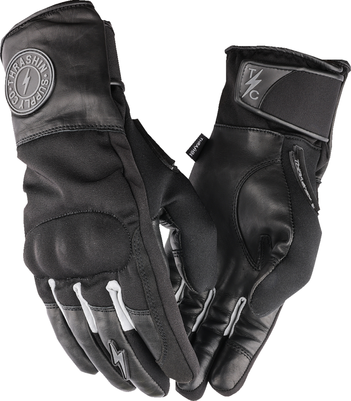 THRASHIN SUPPLY CO. Mission Waterproof Gloves - Black - 2XL TWG--00-12