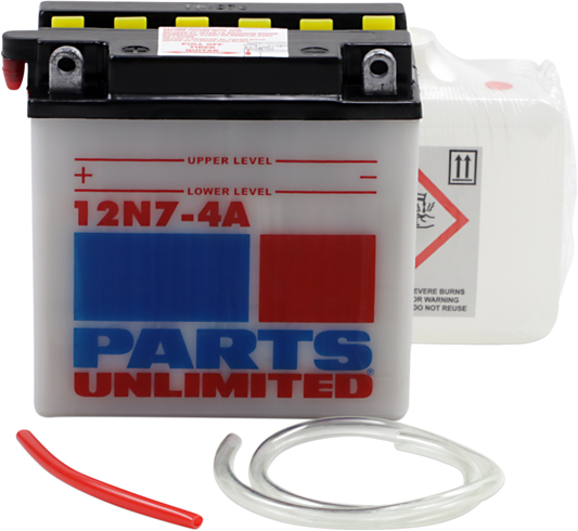 Parts Unlimited Battery - 12n7-4a 12n7-4a-Fp