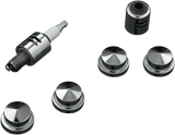 KURYAKYN Custom Nut Covers - Head Bolt - Evolution 8106