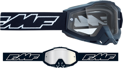 FMF PowerBomb Enduro Goggles - Rocket - Black - Clear F-50038-00001 2601-2986